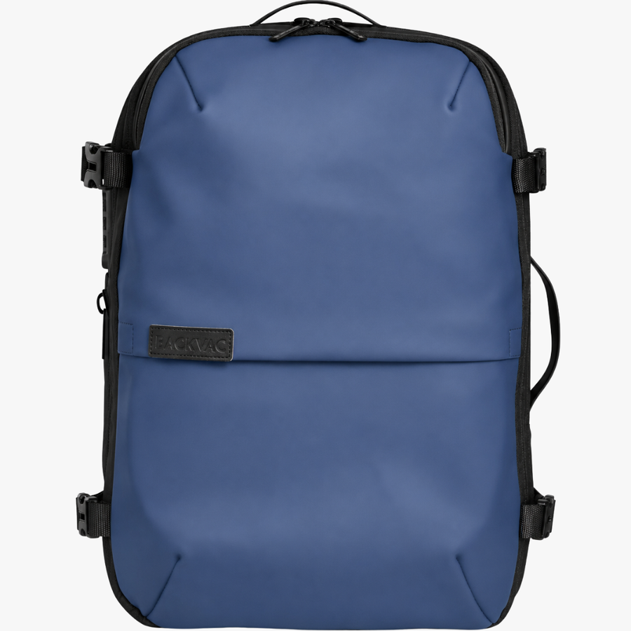 Vacuum Backpack for Travel - Backvac Pro Expandable Carry-On with Built-in Compression, 45-60L, USB-C Port and TSA Lock