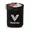 Linen Laundry Bag filled with clothes